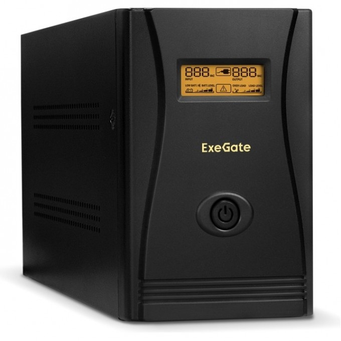 Источник бесперебойного питания EXEGATE SPECIALPRO SMART LLB-1000.LCD.AVR.4SH.RJ EX285487RUS Источник бесперебойного питания EXEGATE SPECIALPRO SMART LLB-1000.LCD.AVR.4SH.RJ EX285487RUS