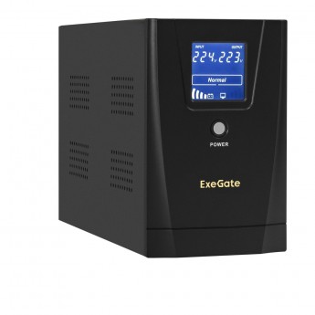 Источник бесперебойного питания EXEGATE SPECIALPRO SMART LLB-2200.LCD.AVR.4C13.RJ.USB Источник бесперебойного питания EXEGATE SPECIALPRO SMART LLB-2200.LCD.AVR.4C13.RJ.USB