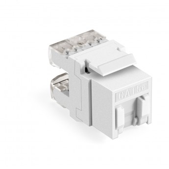 Модуль-вставка Keystone Jack RJ-45 EXEGATE KJ-8P8C-U-C5e-180SH-Dual