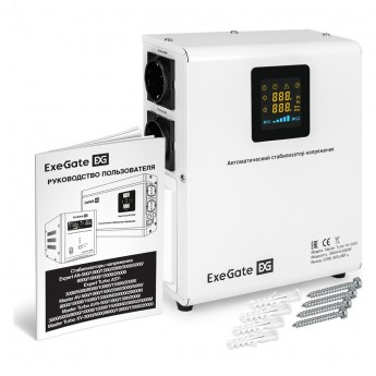 Стабилизатор напряжения EXEGATE MASTER TURBO XV-3000 Стабилизатор напряжения EXEGATE MASTER TURBO XV-3000