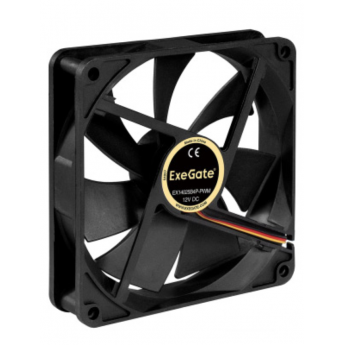 Вентилятор 12В DC EXEGATE EXTRASILENT ES14025S2P 140x140x25 мм Вентилятор 12В DC EXEGATE EXTRASILENT ES14025S2P 140x140x25 мм