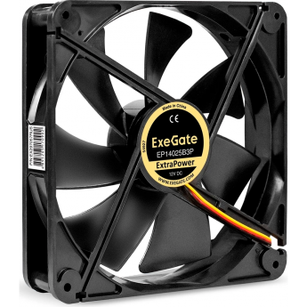 Вентилятор 12В DC EXEGATE EXTRASILENT ES14025S3P Вентилятор 12В DC EXEGATE EXTRASILENT ES14025S3P